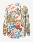 Blush & Bloom Linen Long Sleeve Blouse Corfu Jeans