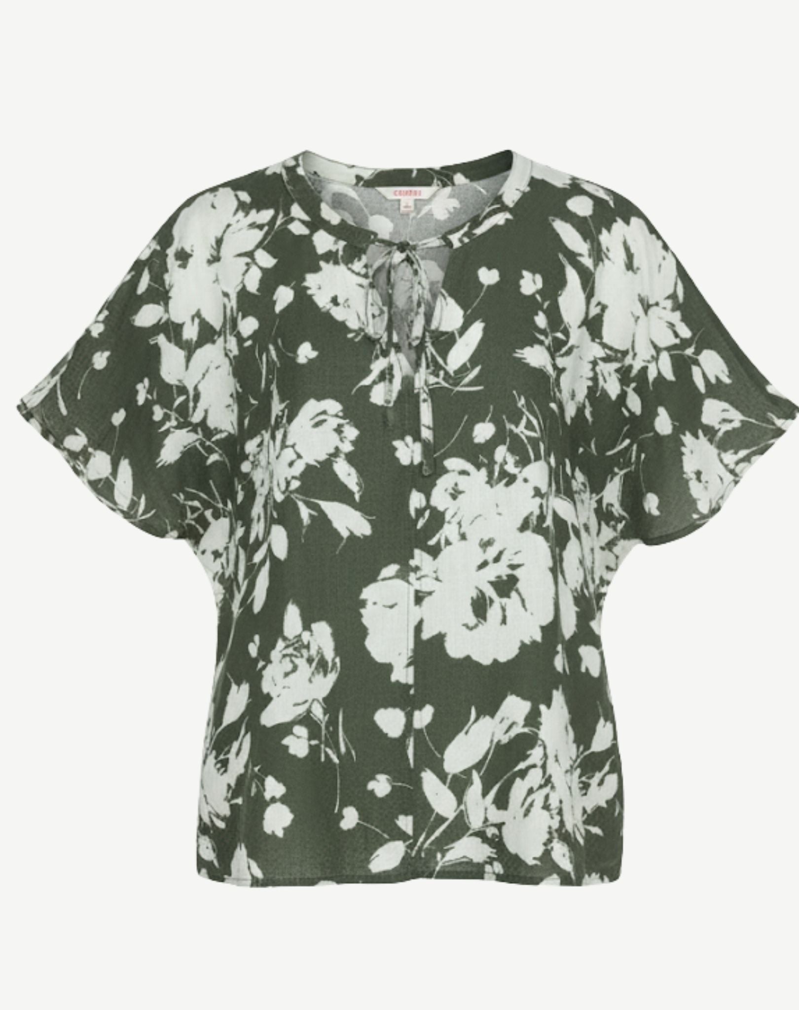 Sweet Basil Linen Short Sleeve Blouse Corfu Jeans