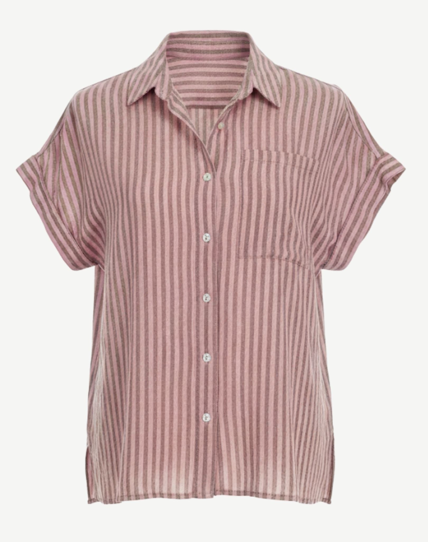 Candy Linen Short Sleeve Shirt Corfu Jeans