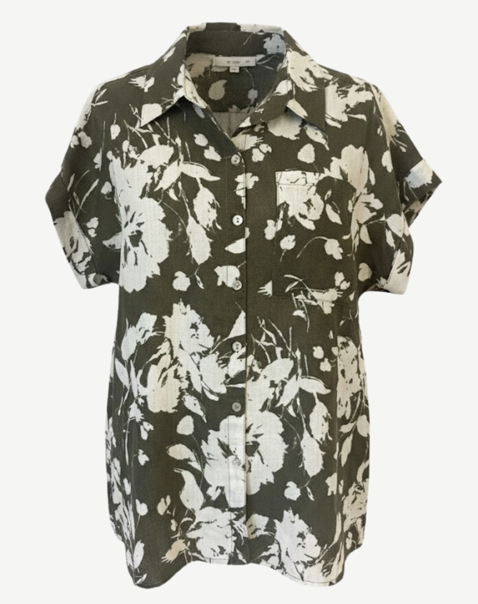 Sweet Basil Linen Short Sleeve Shirt Corfu Jeans