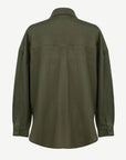 Olivewood Sandwashed Long Sleeve Shirt Corfu Jeans