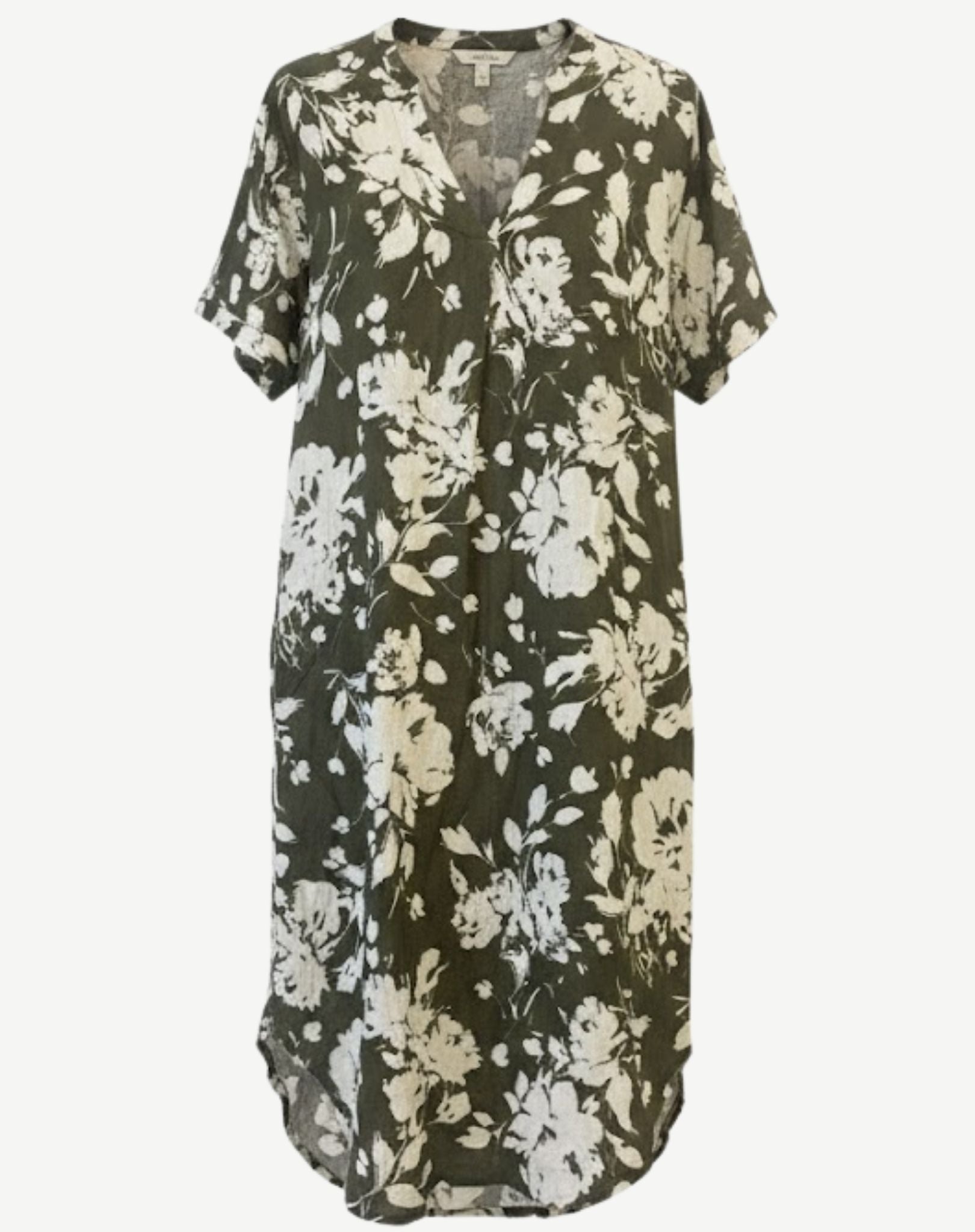 Sweet Basil Linen Dress Corfu Jeans