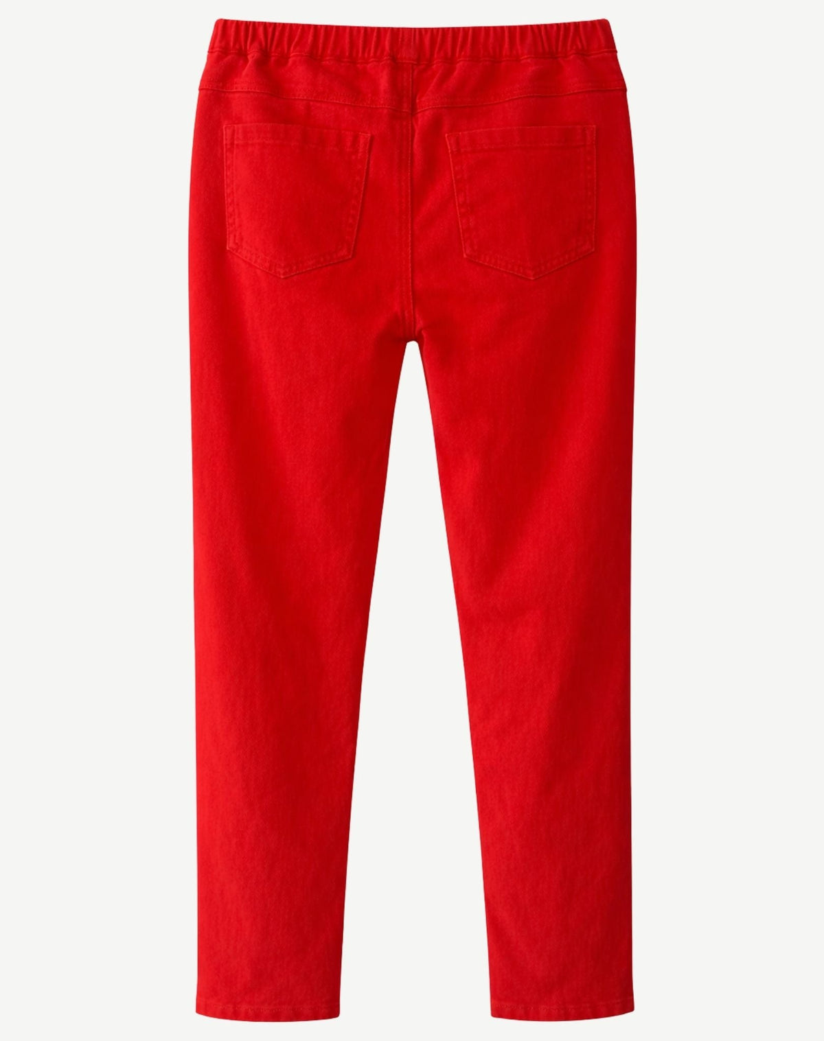 Bright Papaya Coloured Denim Twill Pants Corfu Jeans