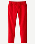 Bright Papaya Coloured Denim Twill Pants Corfu Jeans