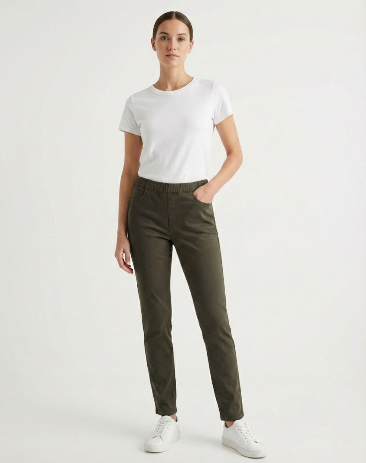 Caraway Coloured Denim Twill Pants Corfu Jeans