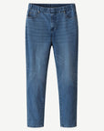 Distressed Wash Denim Twill Pants Corfu Jeans