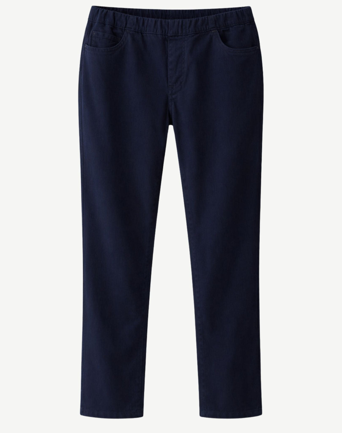 Navy Coloured Denim Twill Pants Corfu Jeans