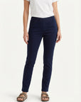 Navy Coloured Denim Twill Pants Corfu Jeans