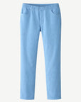 Tranquil Blue Coloured Denim Twill Pants Corfu Jeans