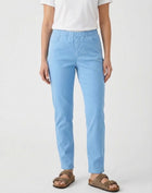 Tranquil Blue Coloured Denim Twill Pants