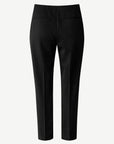 Black Stretch Sateen Tapered Pants Corfu Jeans