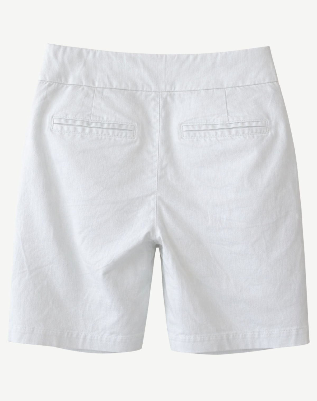 White Soft Chino Cotton Shorts Corfu Jeans