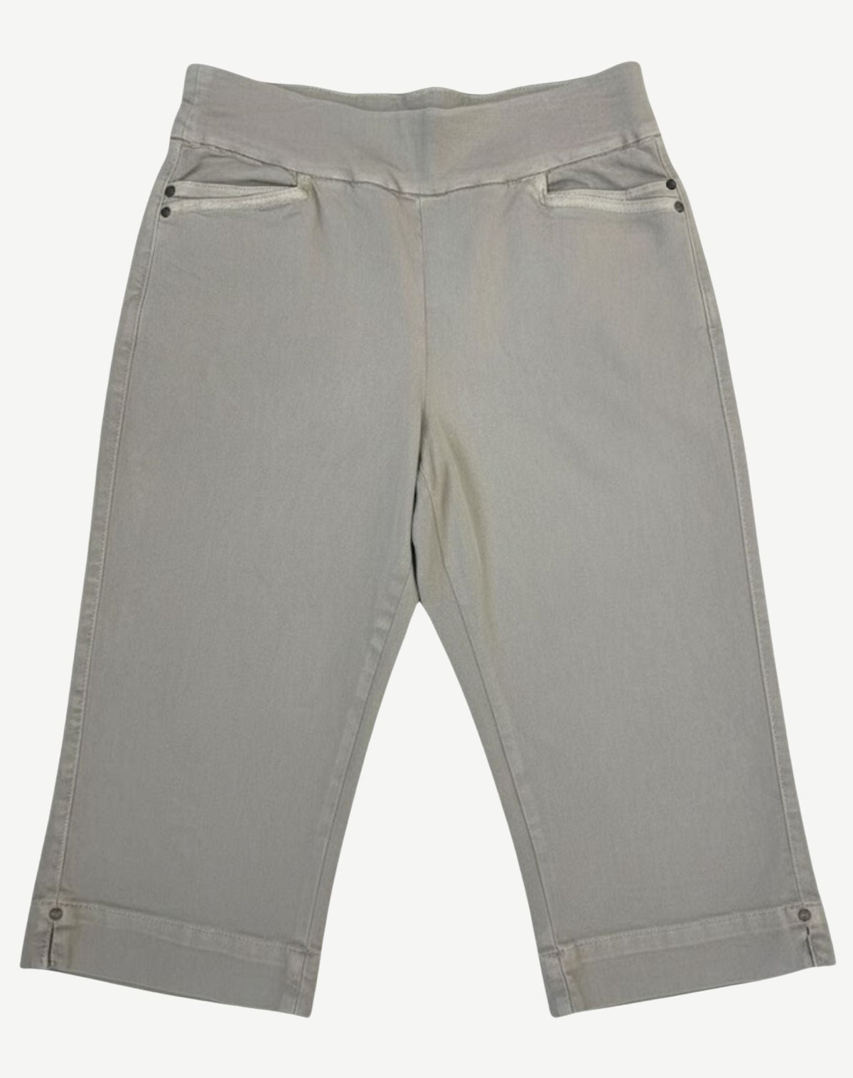 Jute Comfort Stretch Knee-Length Shorts Corfu Jeans