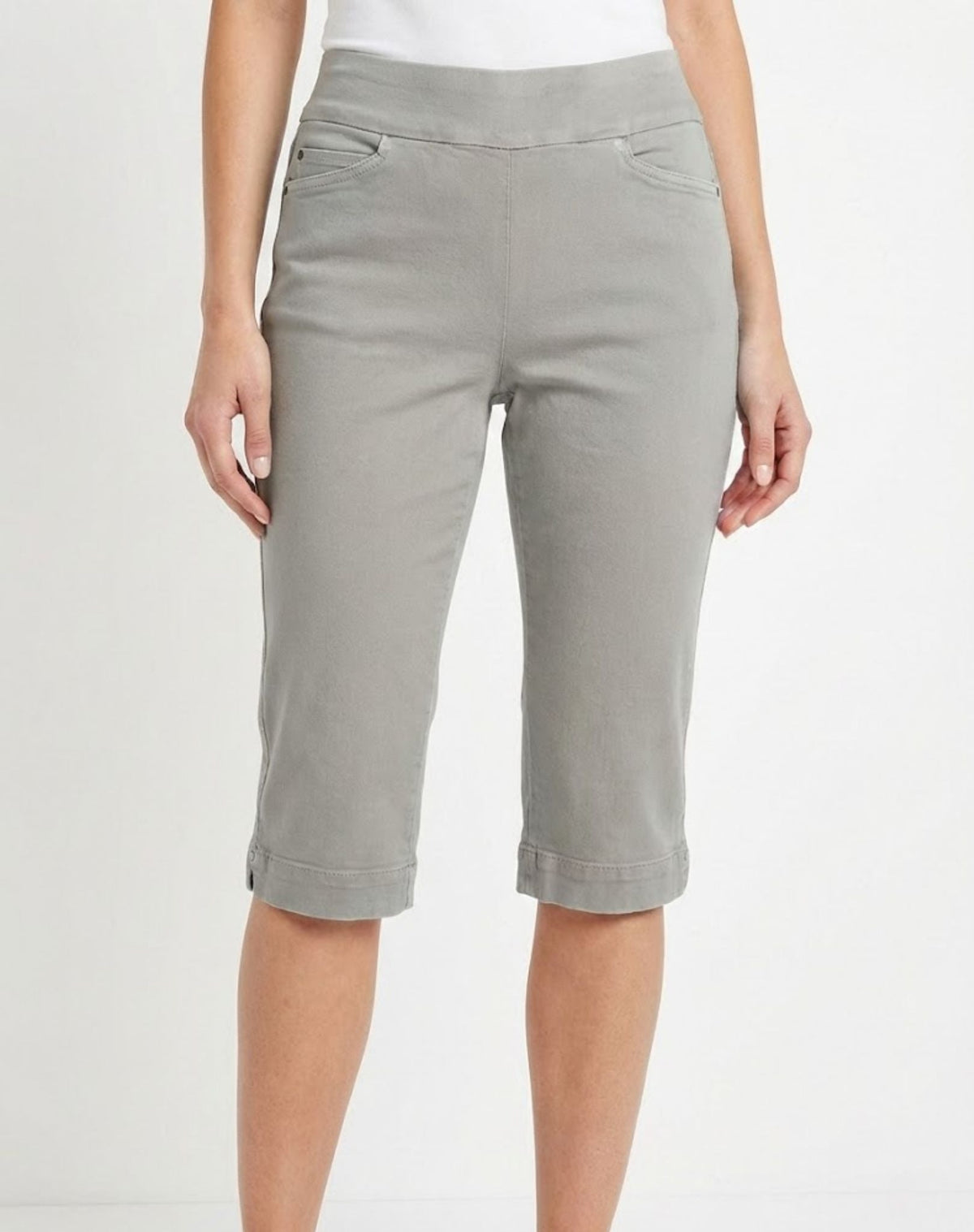 Jute Comfort Stretch Knee-Length Shorts Corfu Jeans
