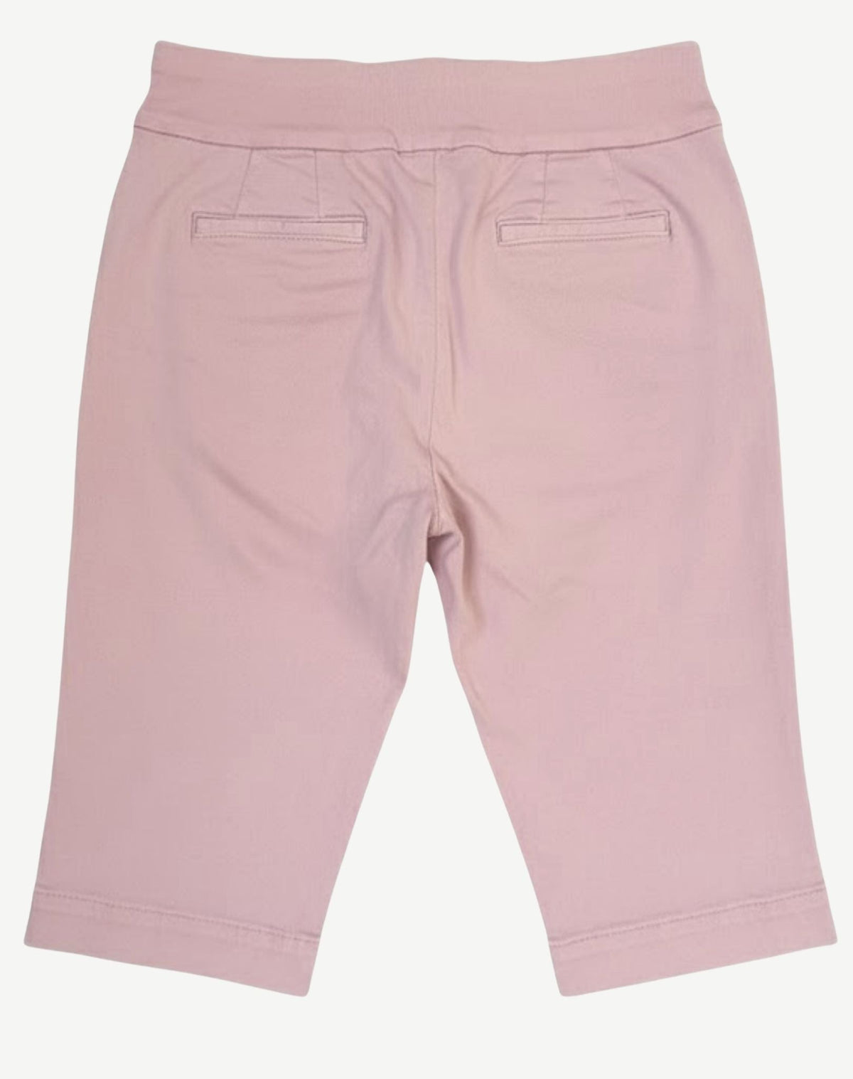 Pink Dagwood Comfort Stretch Knee-Length Shorts Corfu Jeans