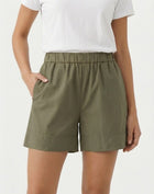 Peat Moss Cool Lightweight Cotton Shorts