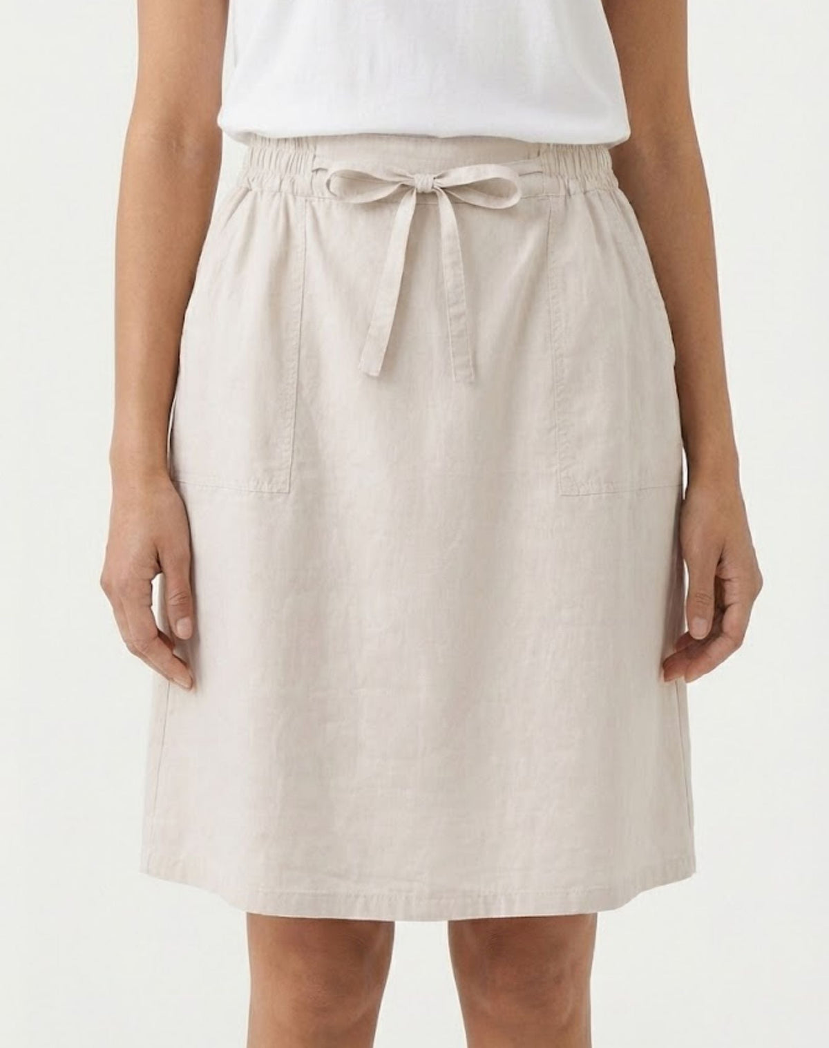 Twine Cool Lightweight Cotton Skirt Corfu Jeans