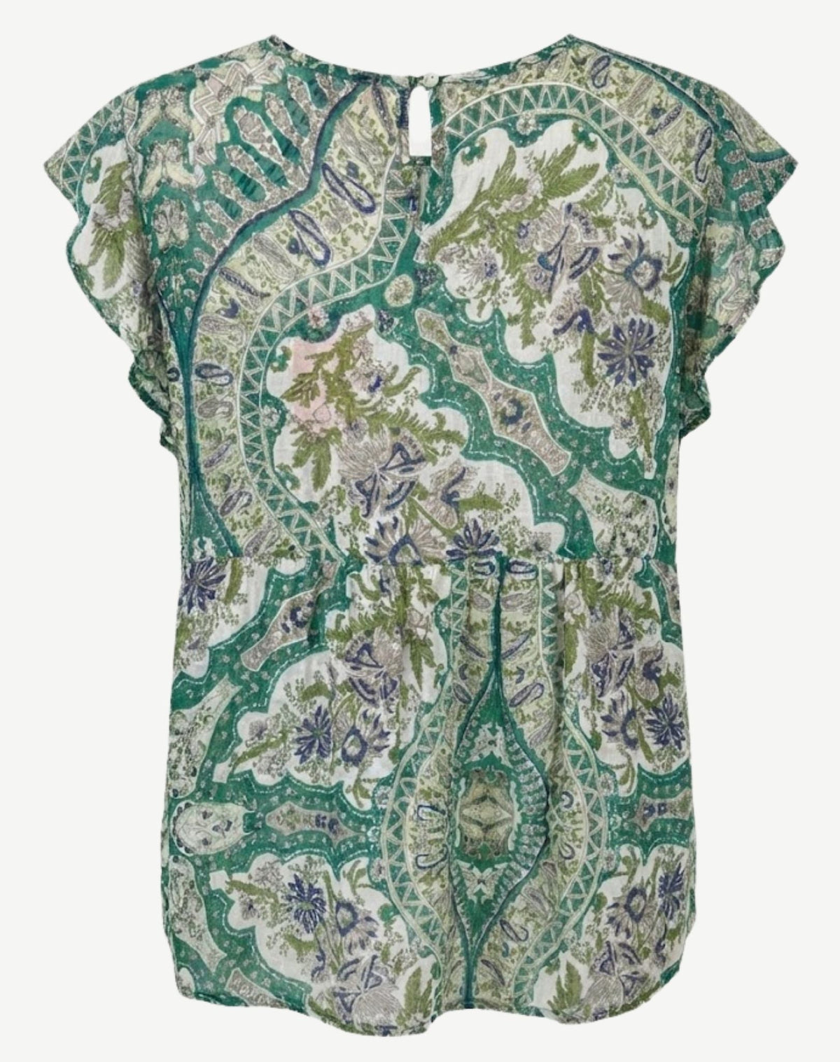 Emerald Bay Printed Relaxed Fit Blouse Corfu Jeans