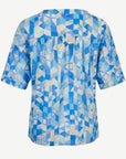 Blue Blocks Cotton Shirt Corfu Jeans