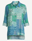 Aqua Essence Soft Print Shirt Corfu Jeans