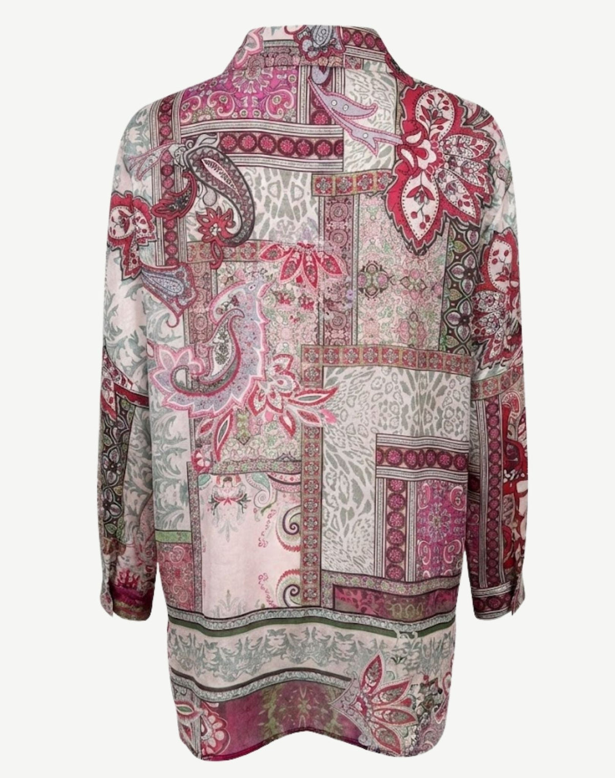 Blush Harmony Soft Print Shirt Corfu Jeans