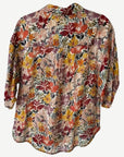 Eden Floral Print Relaxed Fit Blouse Corfu Jeans