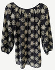 Nautique Embroidered Cotton Blouse Corfu Jeans