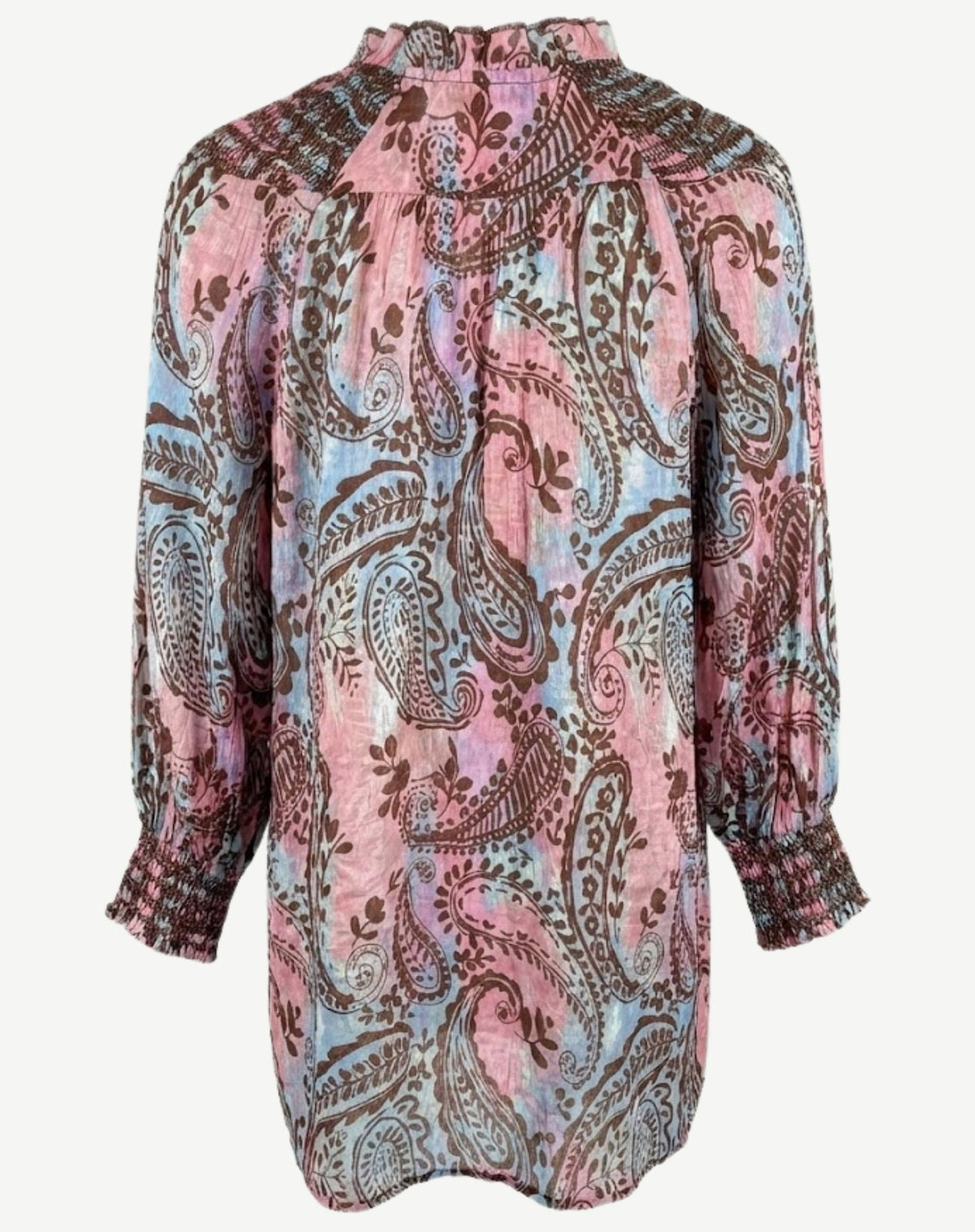 Cotton Candy Soft Print Blouse Corfu Jeans