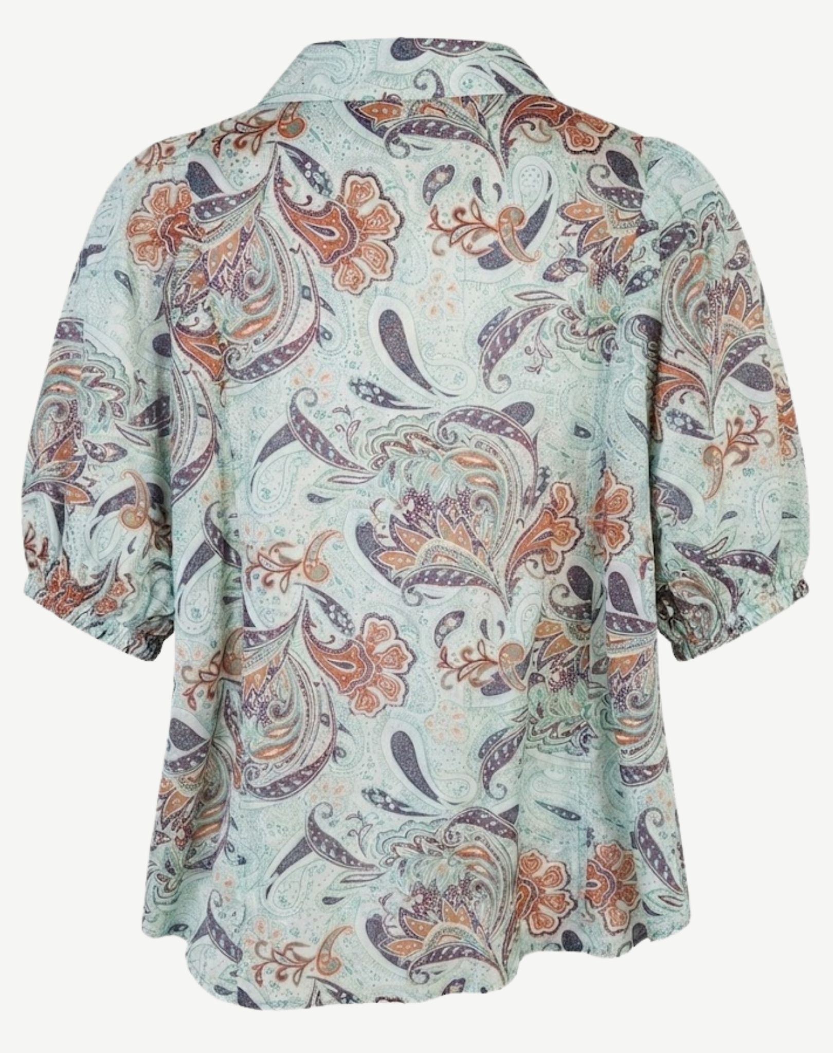 Paisley Spice Soft Print Shirt Corfu Jeans