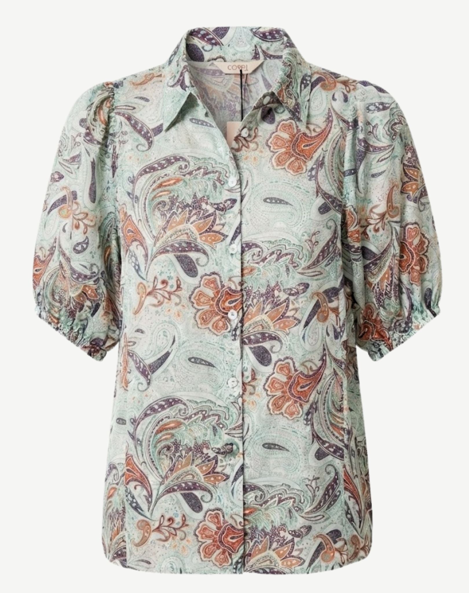 Paisley Spice Soft Print Shirt Corfu Jeans