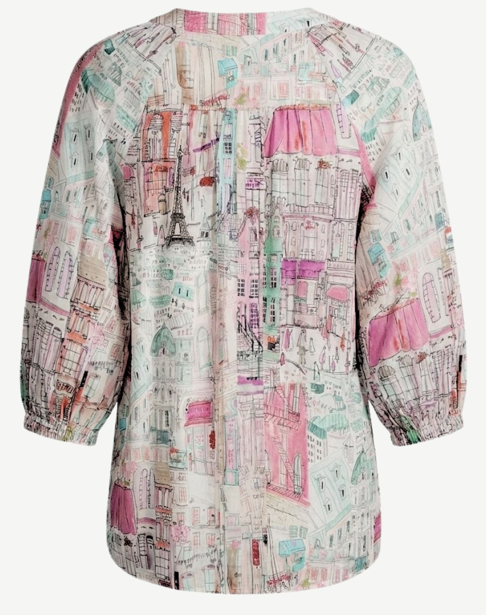 Pretty Avenue Cotton Blouse Corfu Jeans