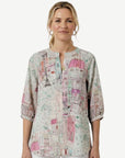 Pretty Avenue Cotton Blouse Corfu Jeans