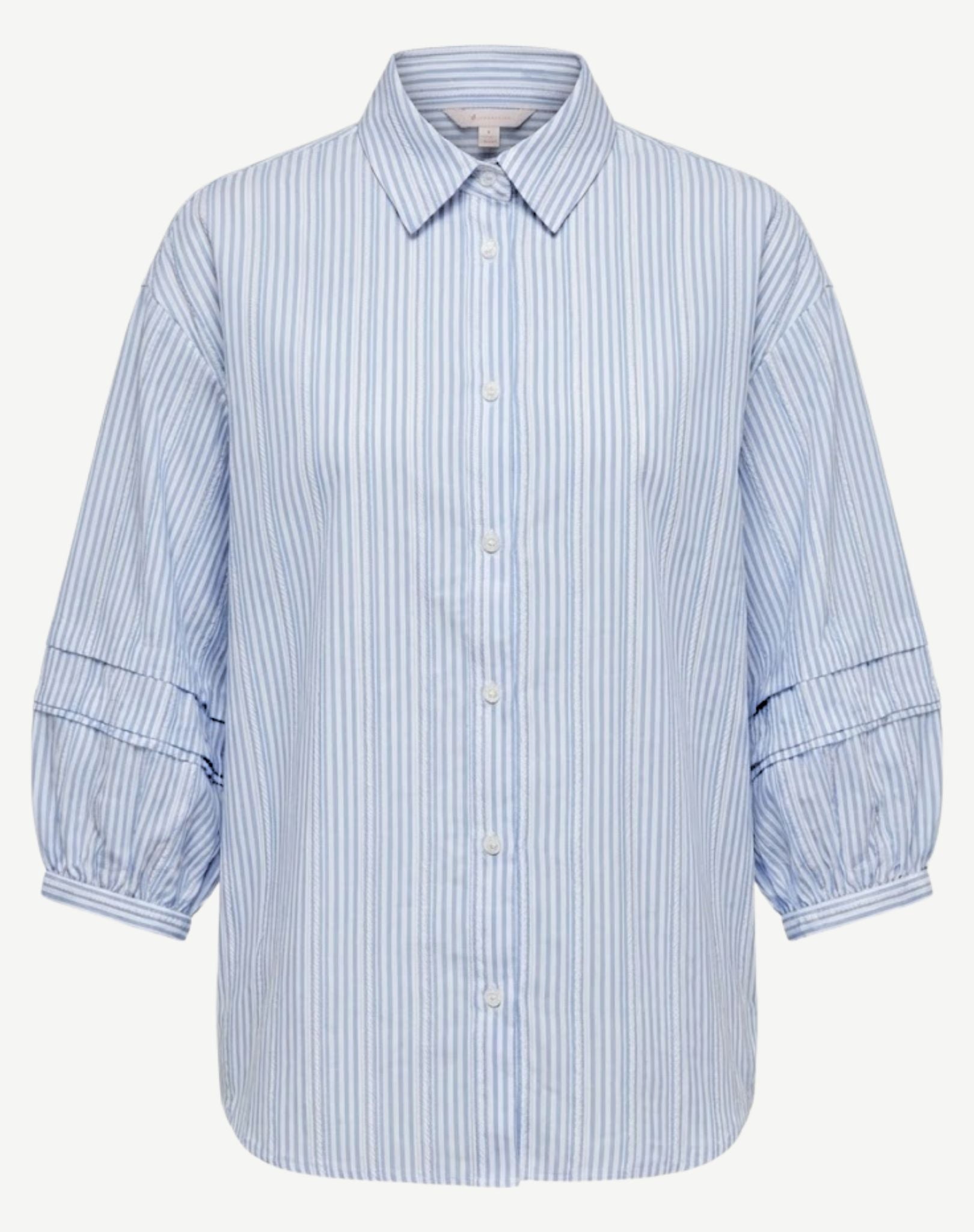 Fresh Stripe Cotton Shirt Corfu Jeans