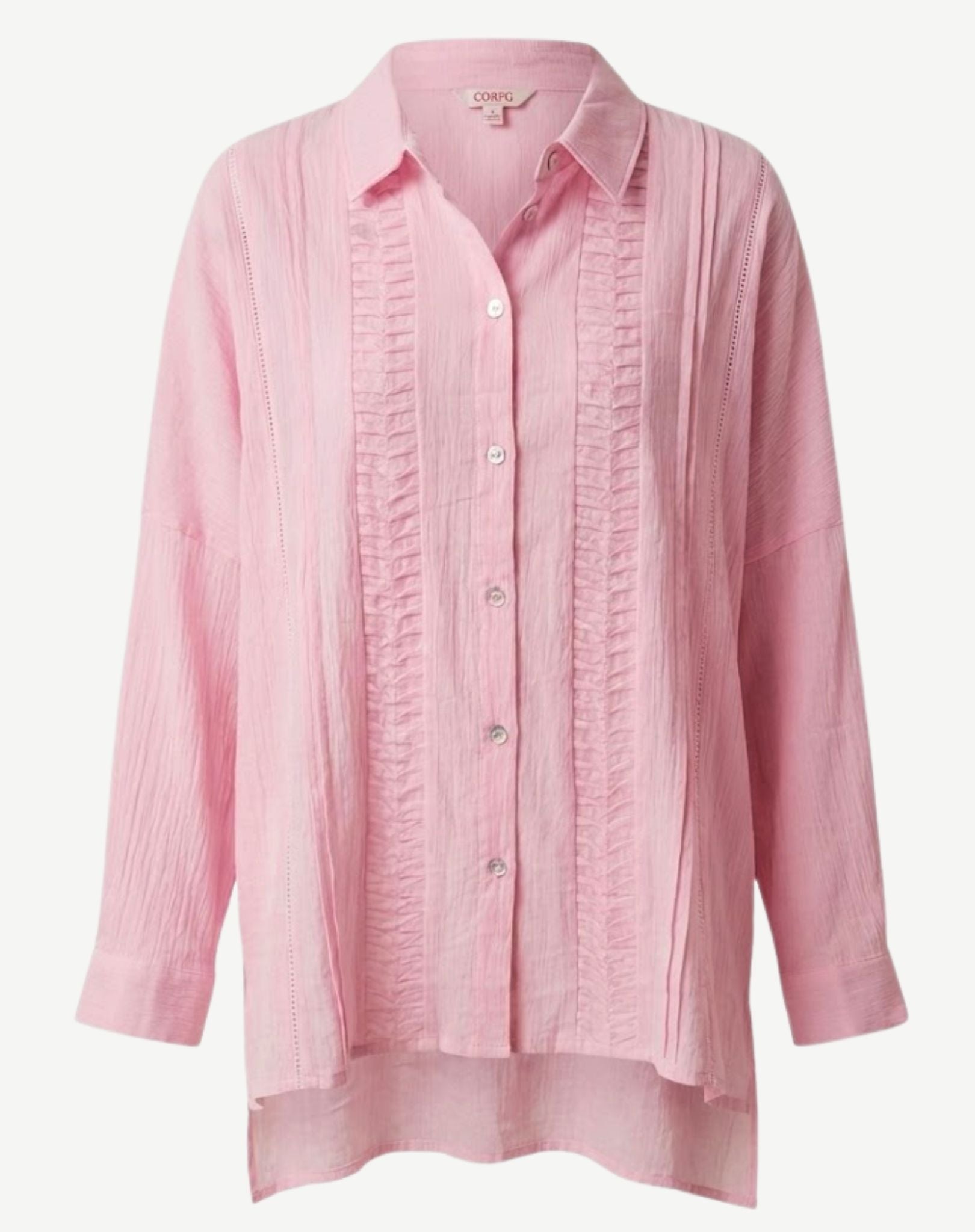 Peony Cotton Print Shirt Corfu Jeans