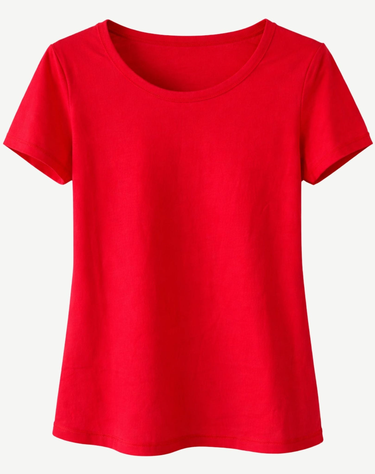 Raspberry Pima Cotton T-Shirt – 100% Cotton Crew Neck Tee Corfu Jeans