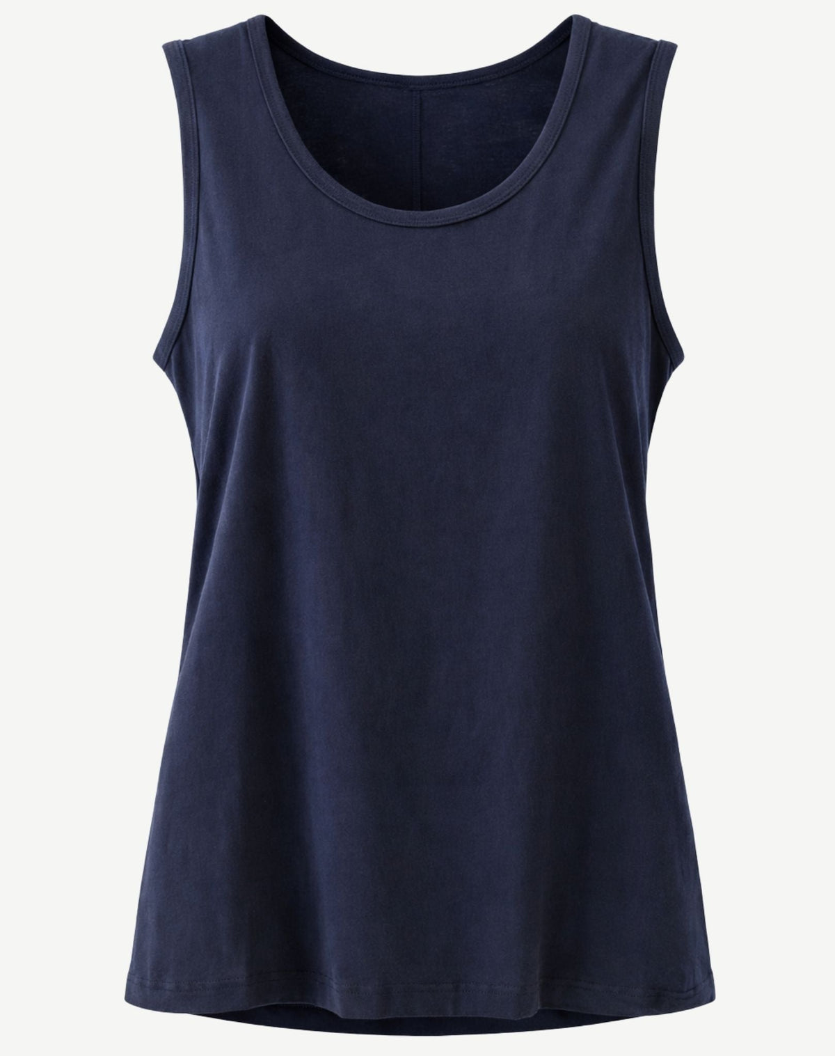 Indigo Pima Cotton Tank Top – 100% Cotton Corfu Jeans