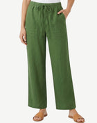 Fern Linen Drawstring Pants