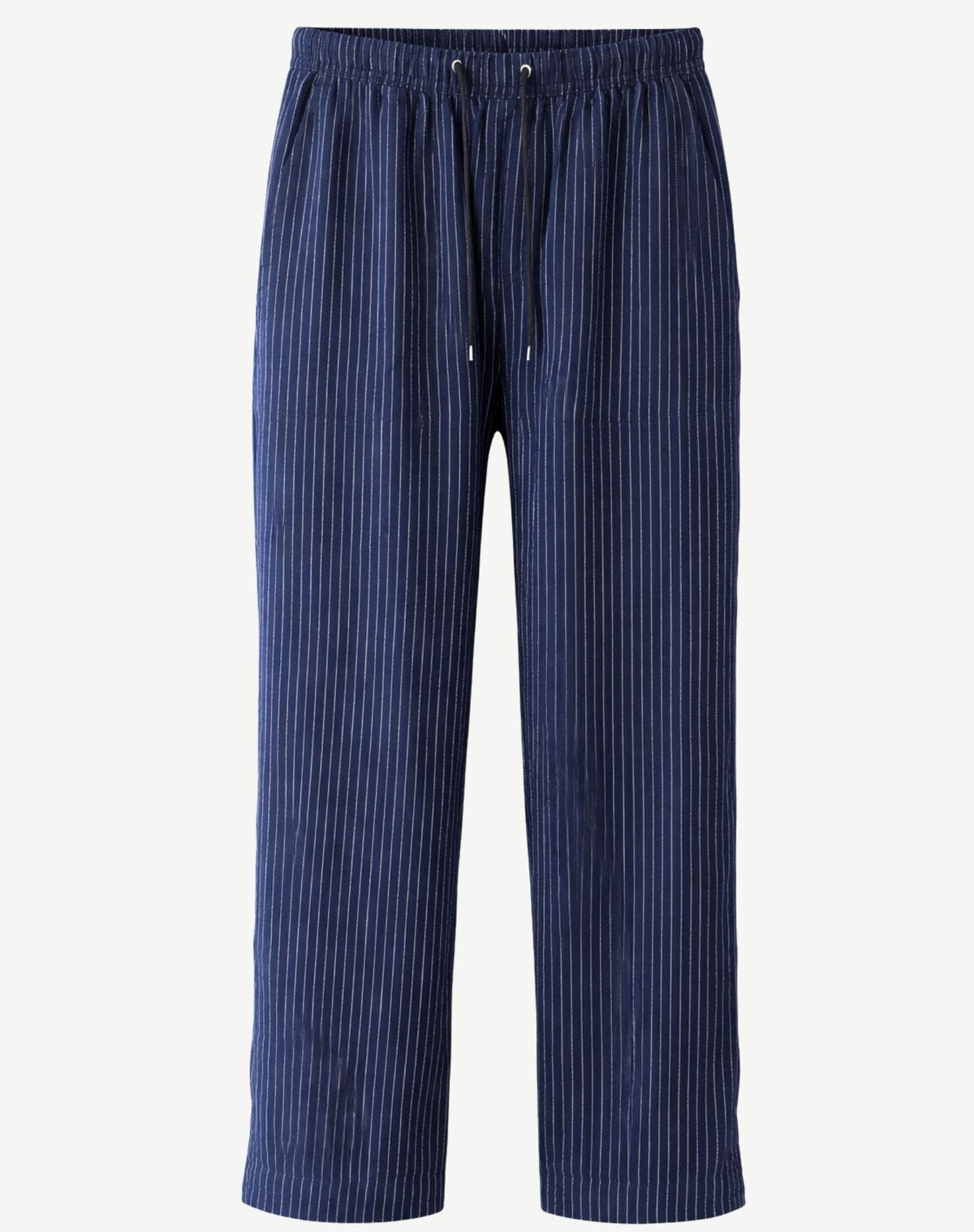 Ink White Linen Drawstring Pants Corfu Jeans