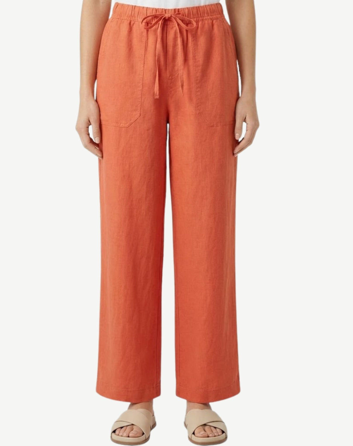 Nectar Linen Drawstring Pants Corfu Jeans