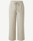 Natural Linen Drawstring Pants Corfu Jeans