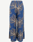Linen Bloom Wide Leg Pants Corfu Jeans