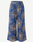 Linen Bloom Wide Leg Pants Corfu Jeans