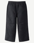 Black Cropped Linen Pants Corfu Jeans