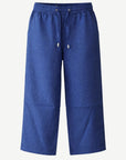 Harbour Cropped Linen Pants Corfu Jeans