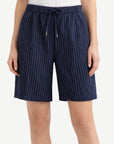 Ink White Linen Shorts Corfu Jeans