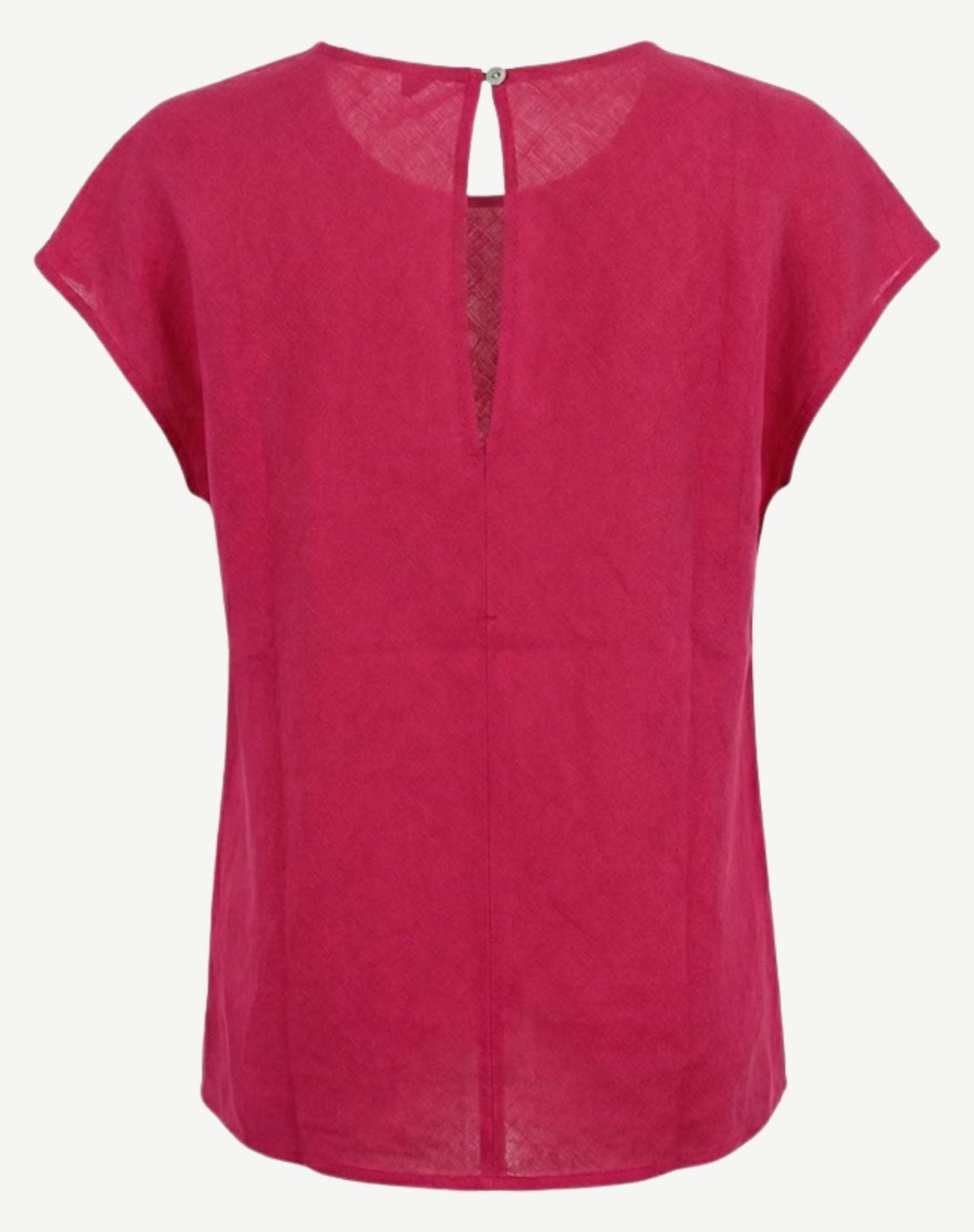 Sakura Pleat Detail Linen Top Corfu Jeans