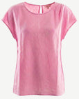 Sakura Pleat Detail Linen Top Corfu Jeans