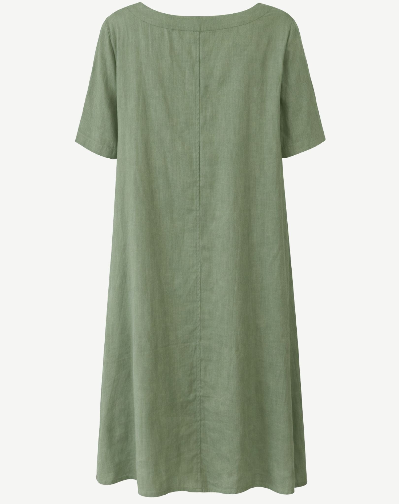 Agave Linen Midi Dress Corfu Jeans
