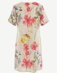 Enchanted Floral Linen Midi Dress Corfu Jeans