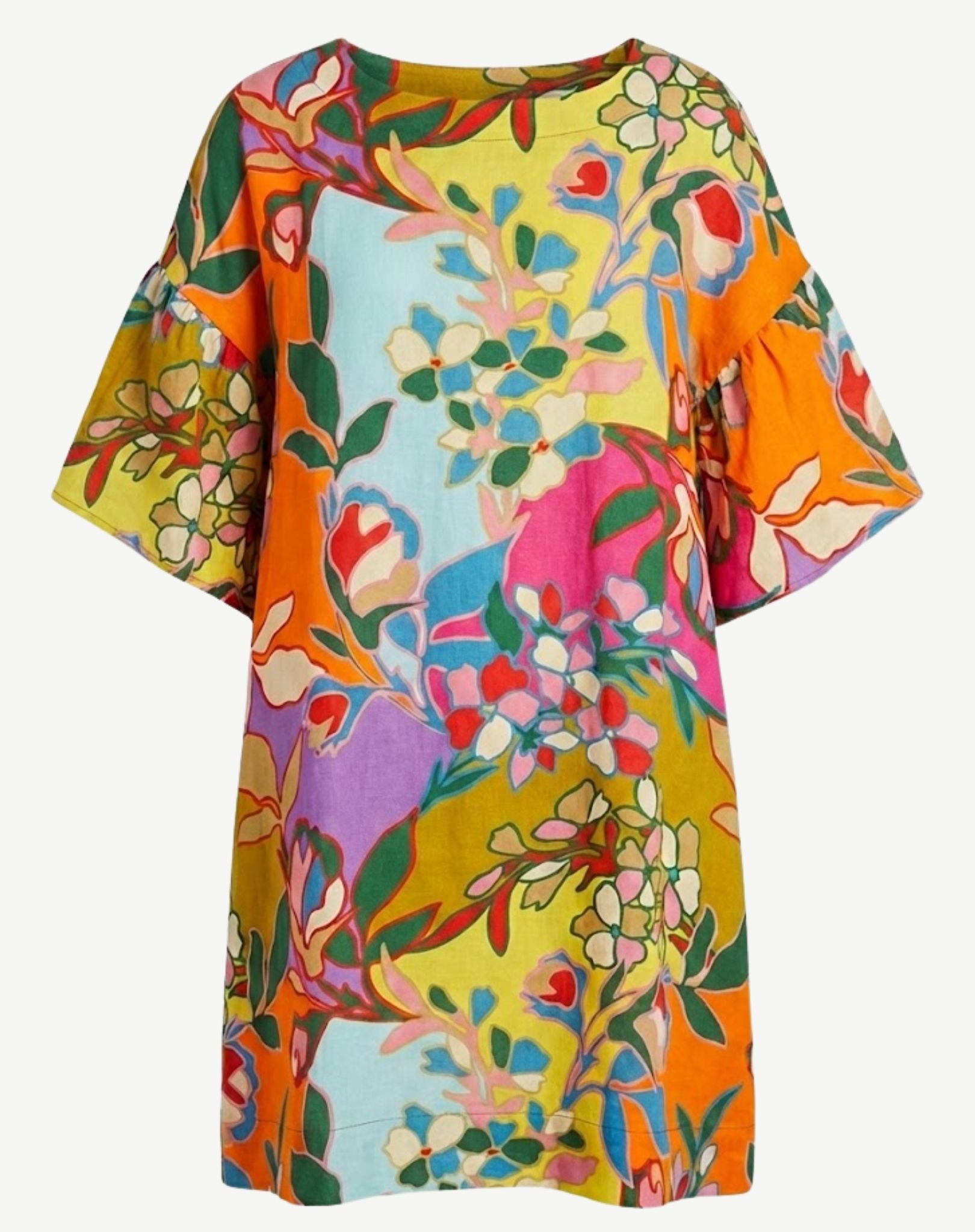 Summer Symphony Linen Dress Corfu Jeans